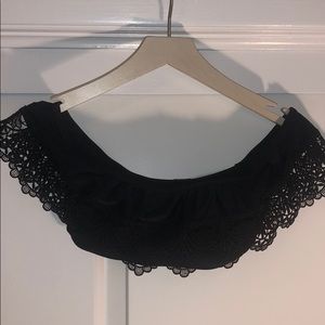 HOLLISTER OFF THE SHOULDER LACE BIKINI